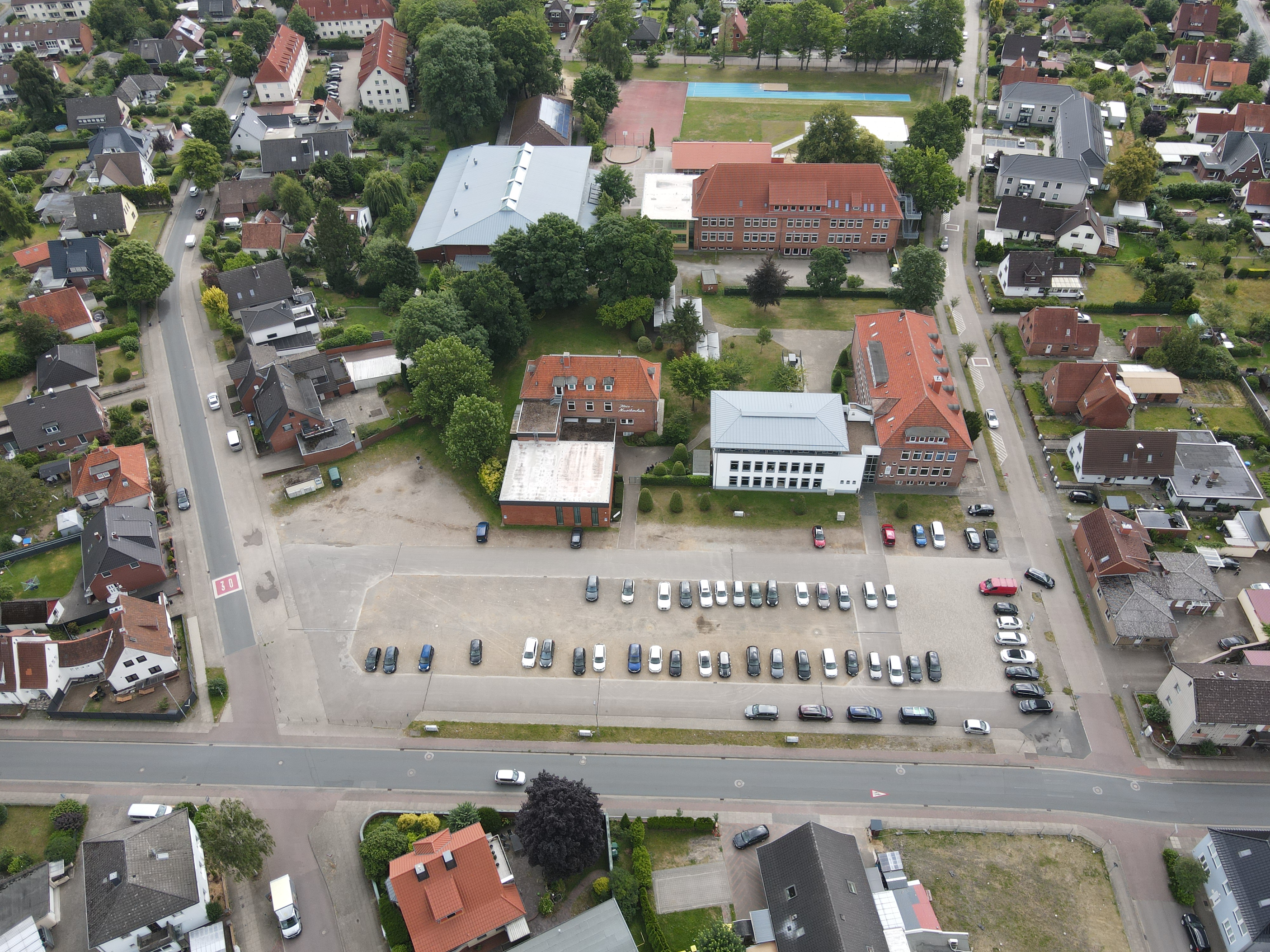 Der Lohmarkt von oben