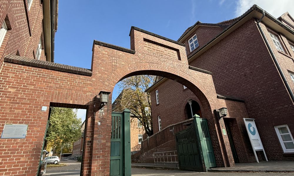 Das Grüne Tor führt von der Lindenstraße ins Innovationsquartier