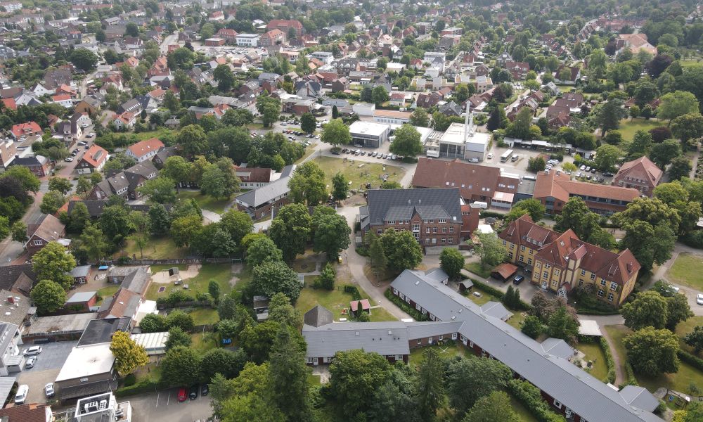 Das Innovationsquartier aus der Vogelperspektive