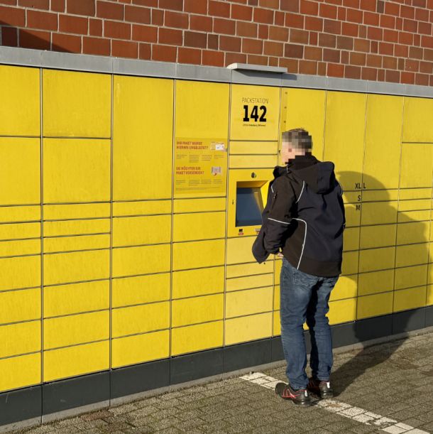 Eine DHL Packstation