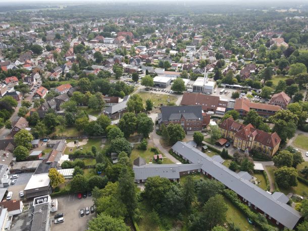 Das Innovationsquartier aus der Vogelperspektive