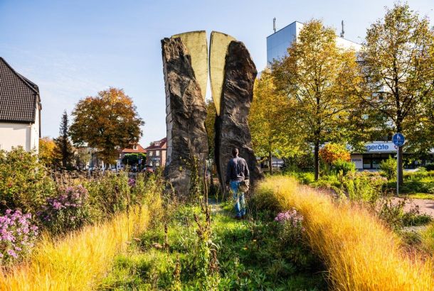 Das Tor zur Stadt markiert einen von mehreren Eingängen zur Innenstadt.